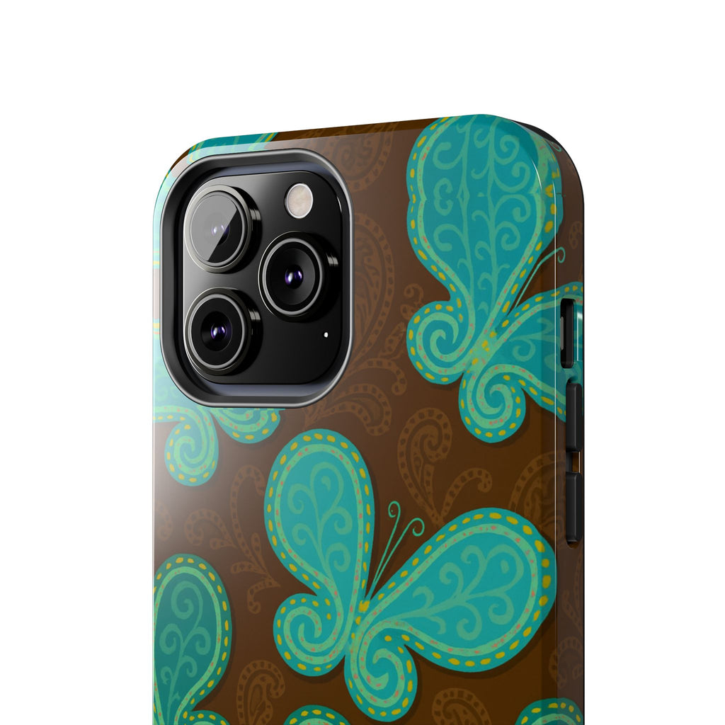 Cocoa Breeze Butterflies iPhone Case