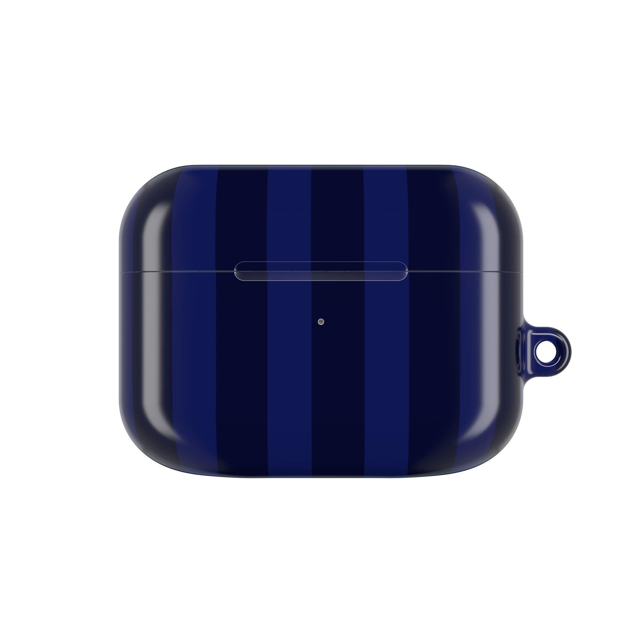 Bold Stripes AirPods Case | Navy Blue