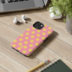 Big Polka Dot | Pink and Yellow