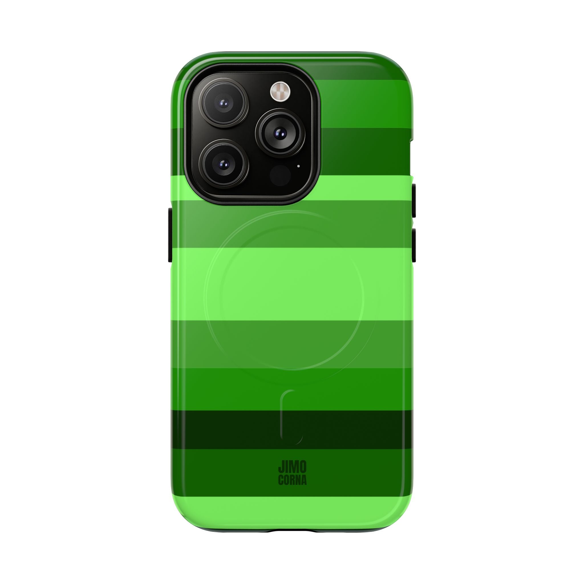 Matcha Stripe MagSafe iPhone Case