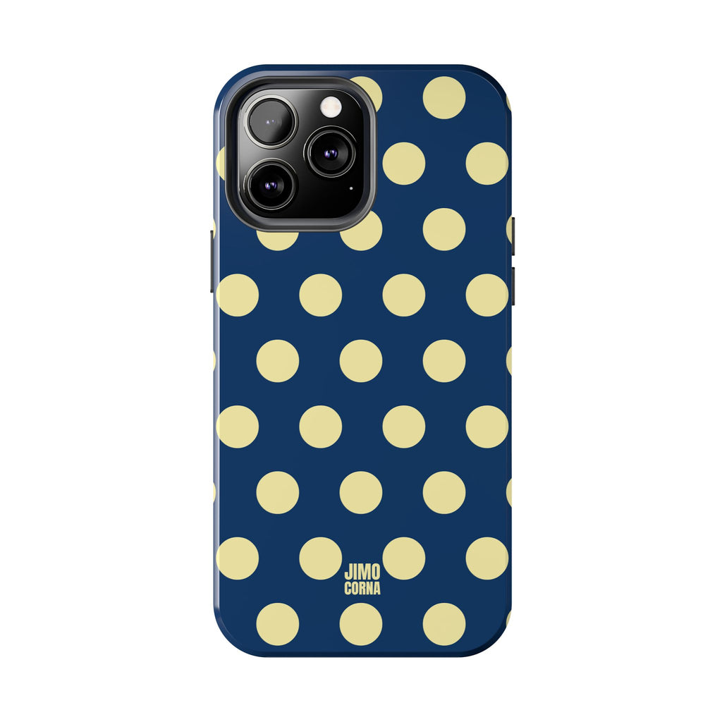 Big Polka Dot | Blue and Cream