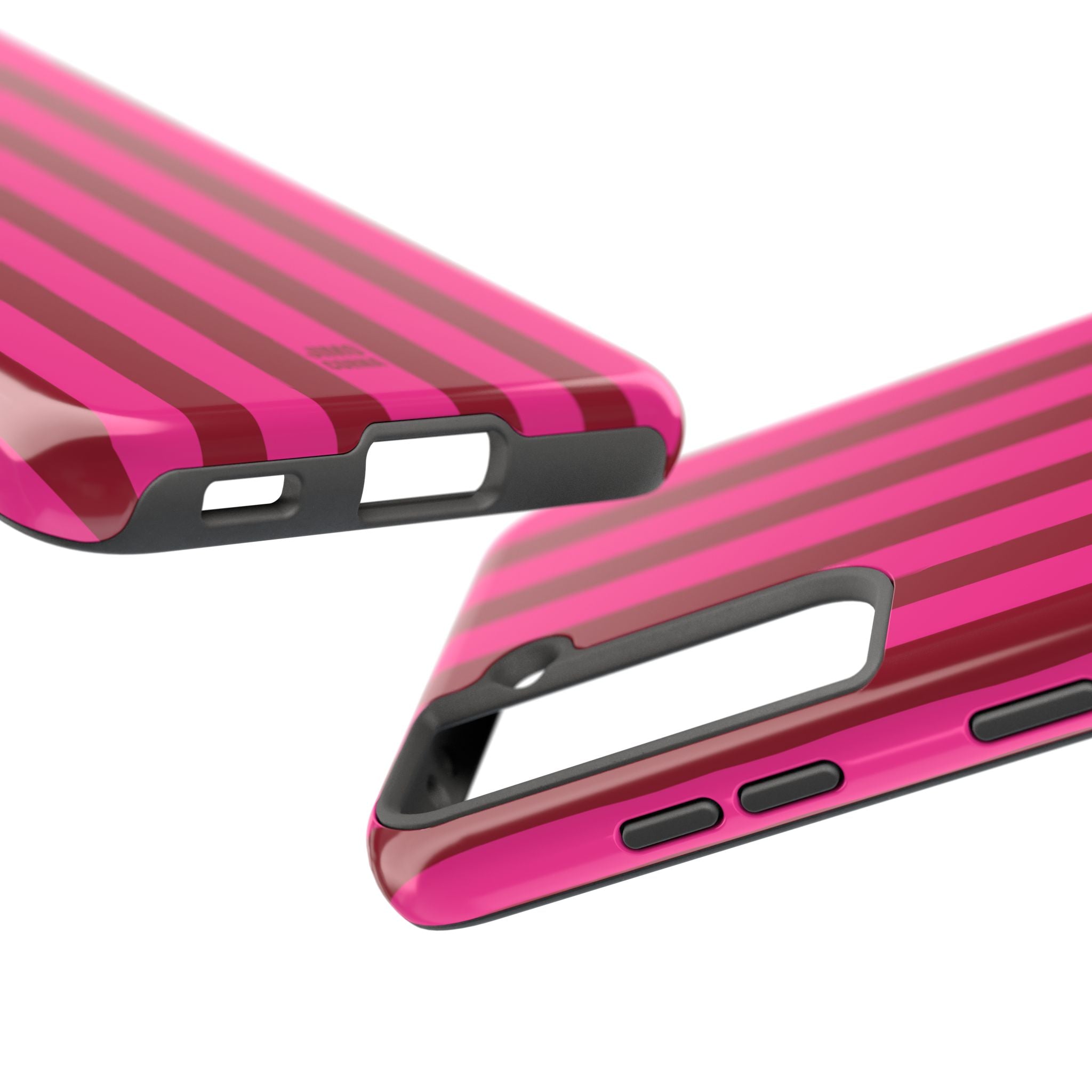 Bold Stripes Samsung Galaxy Case | Strawberry Burst