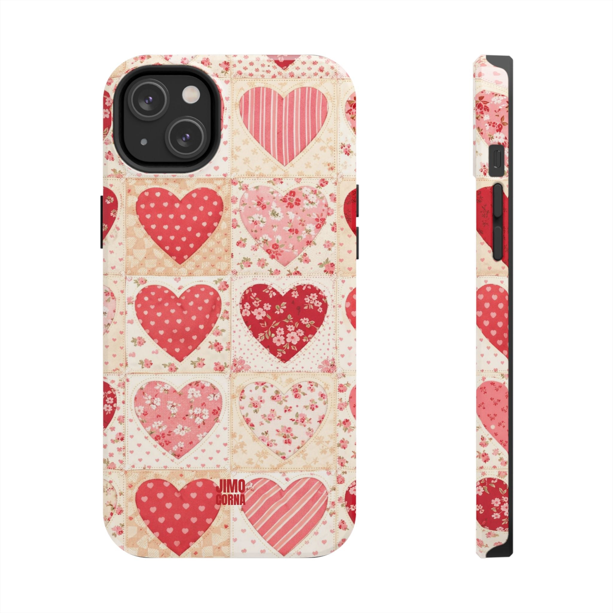 Sweetheart Patchwork iPhone Case
