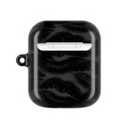 Black Lipstick Kisses AirPods Case