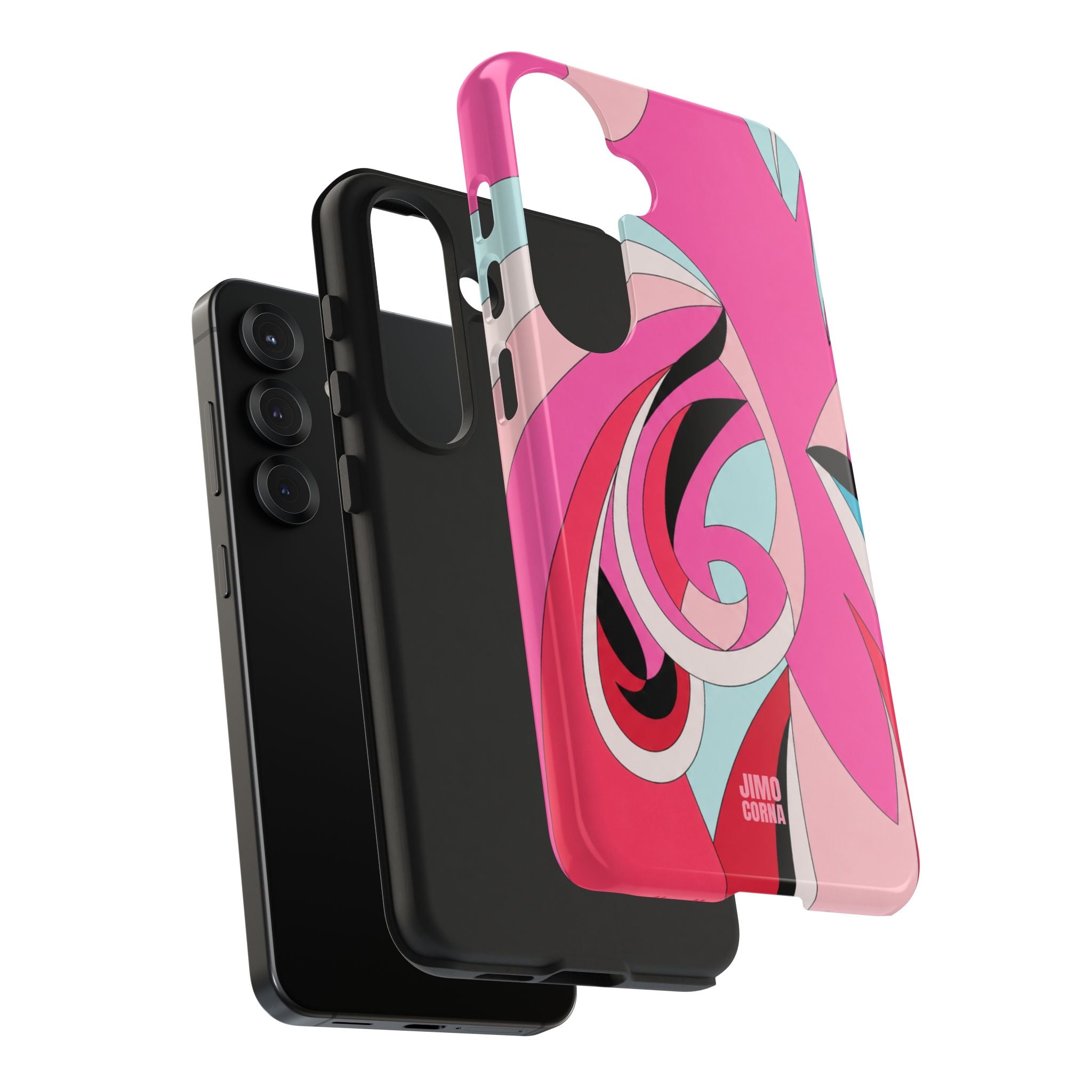 Pink Tropic Swirl Samsung Galaxy Case