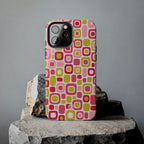 Bubble Pop Geometry iPhone Case