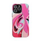 Pink Tropic Swirl MagSafe iPhone Case