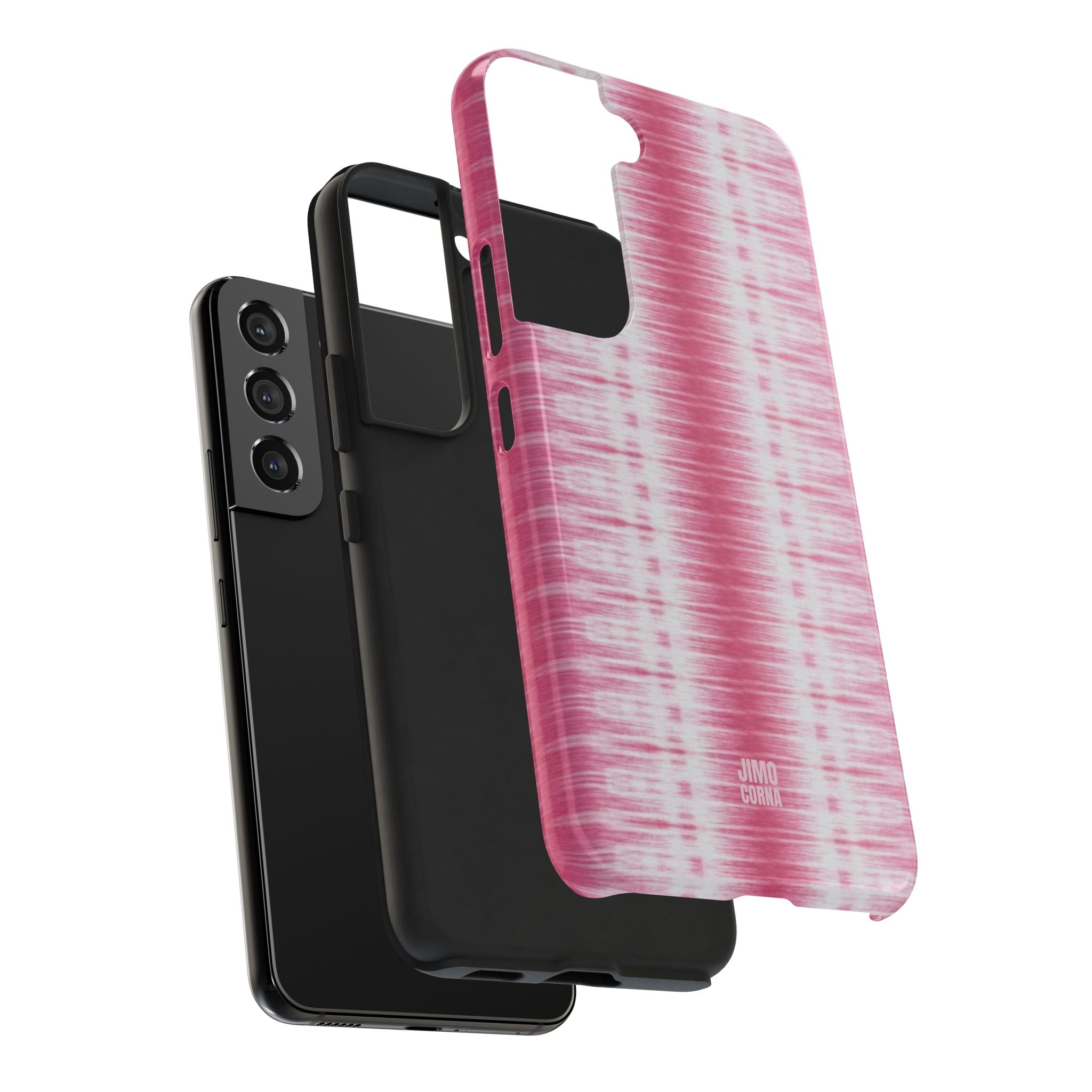 Pink Woven Texture Samsung Galaxy Case