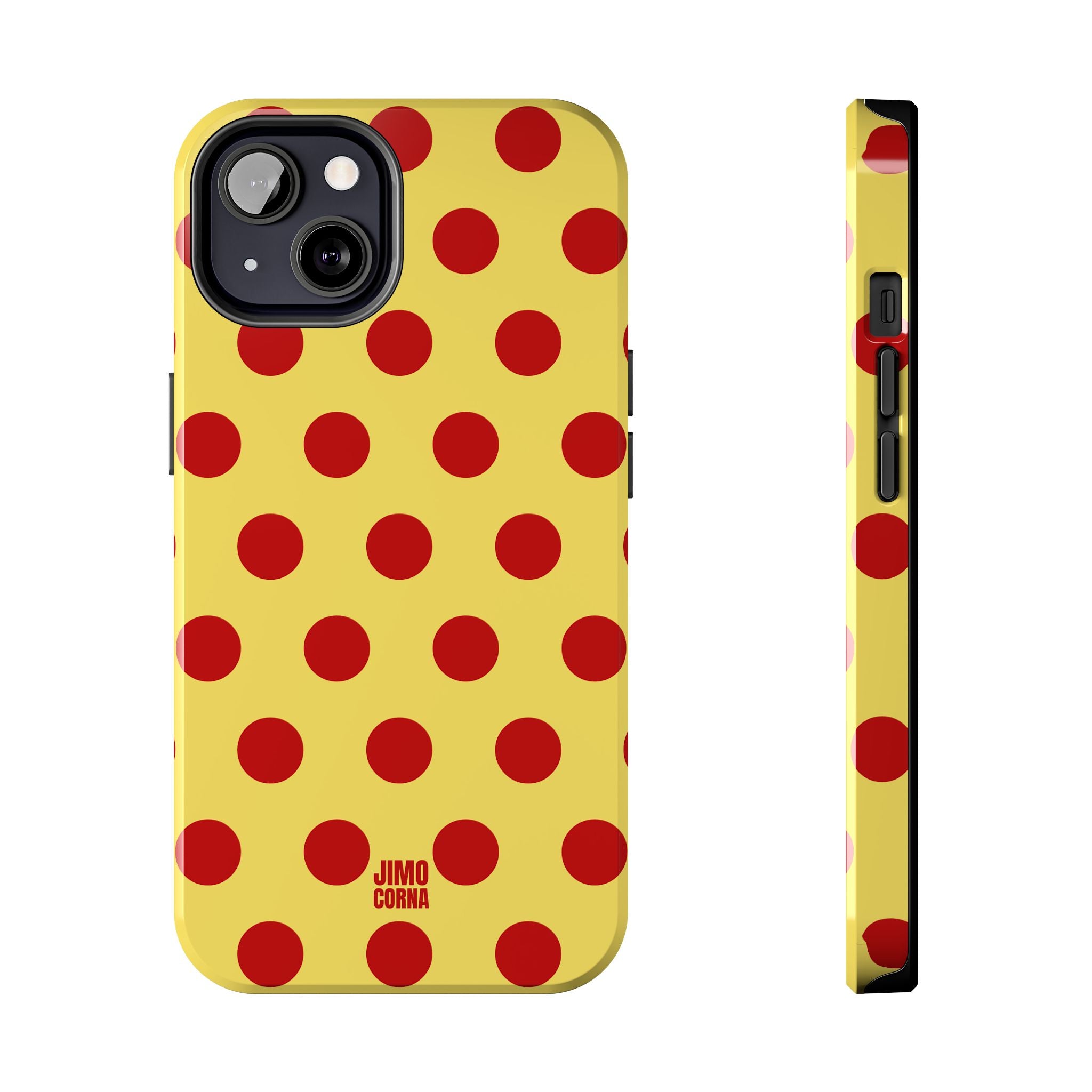 Big Polka Dot | Yellow and Red