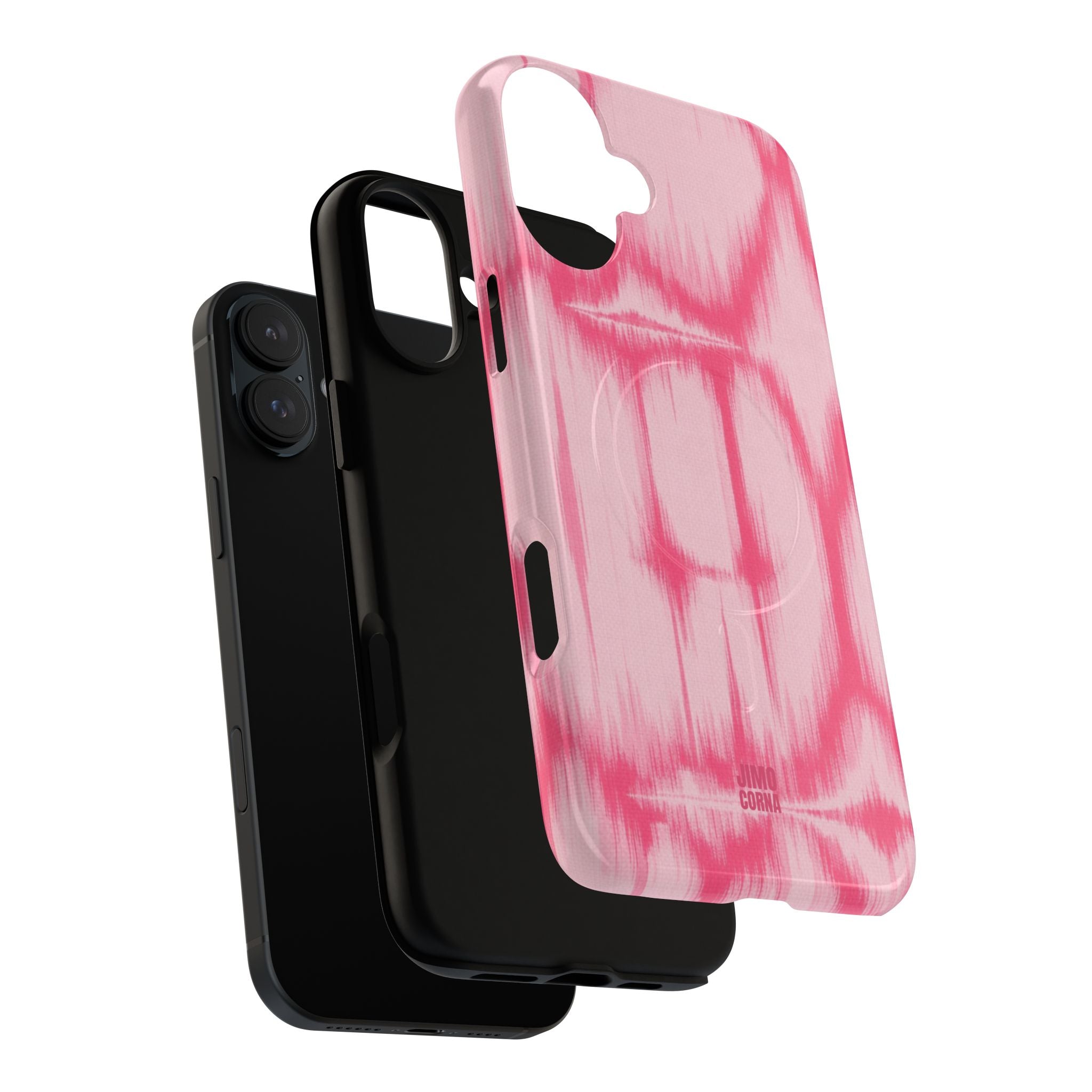 Taupe MagSafe iPhone Case | Pink