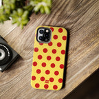 Big Polka Dot | Yellow and Red