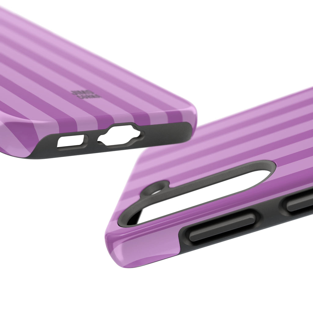 Bold Stripes Samsung Galaxy Case | Plum
