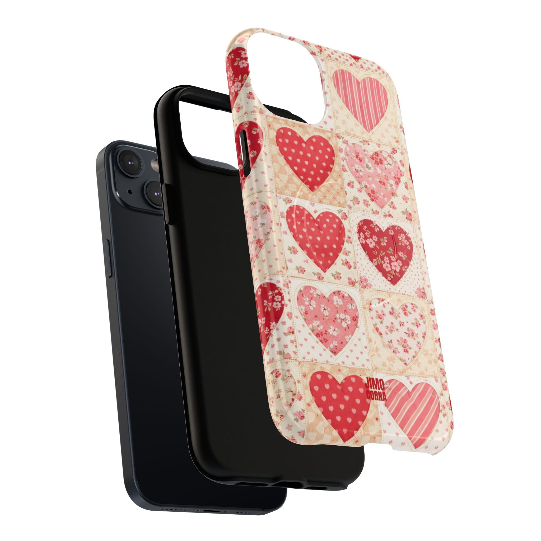 Sweetheart Patchwork MagSafe iPhone Case