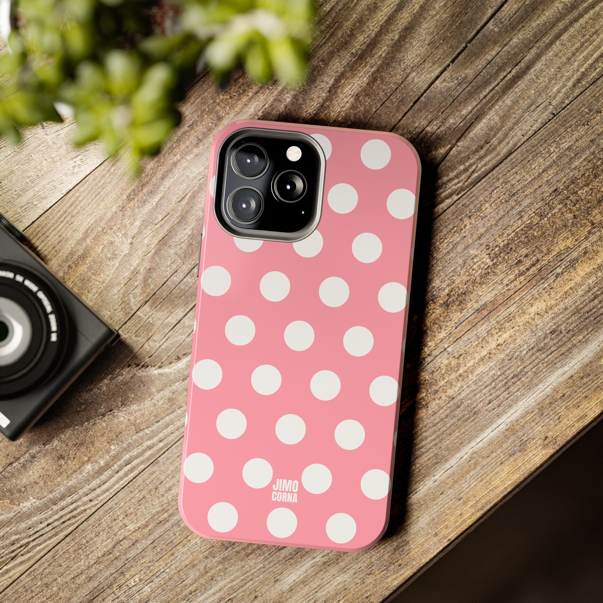Big Polka Dot | Pink and White