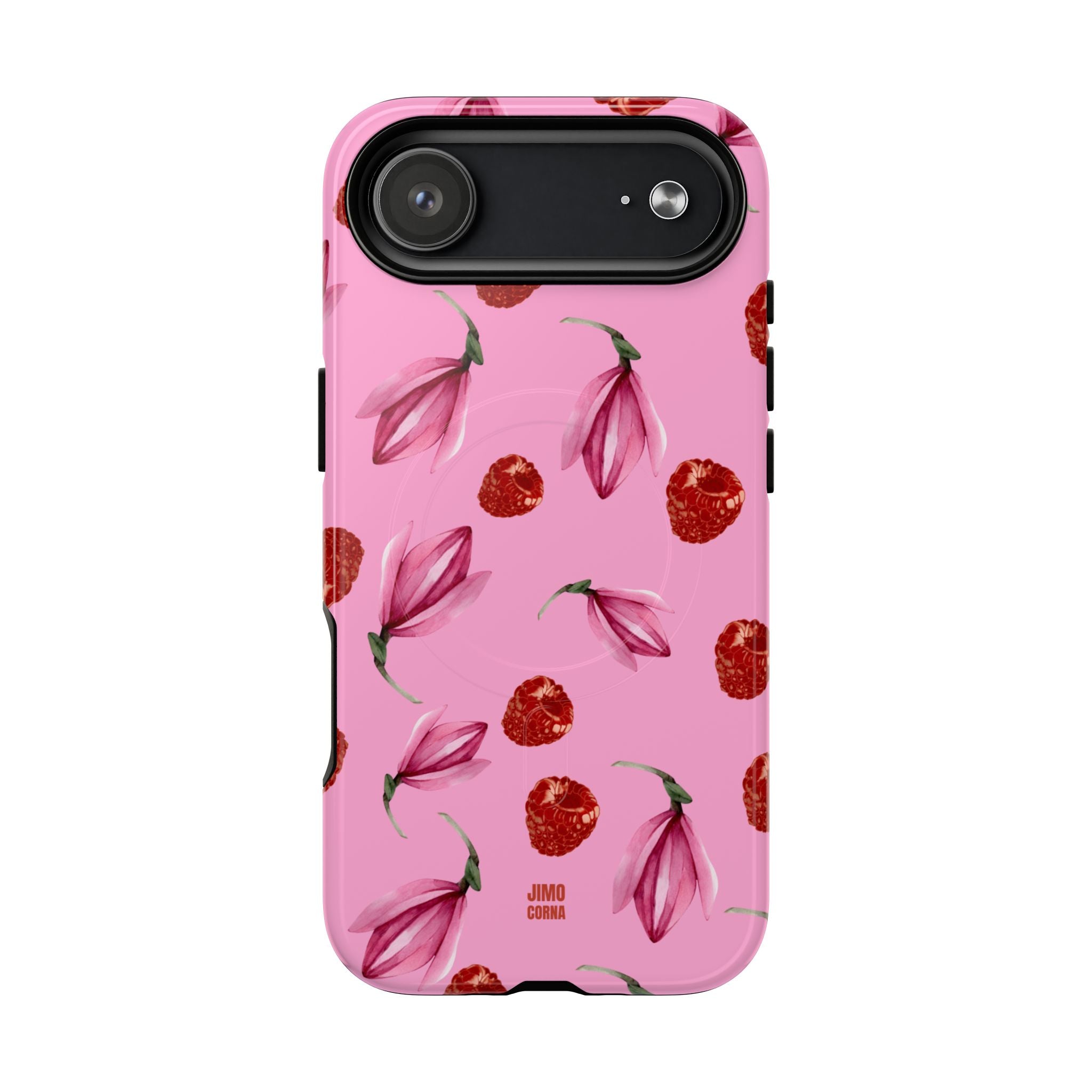 Raspberries and Flowers