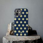 Big Polka Dot | Blue and Cream