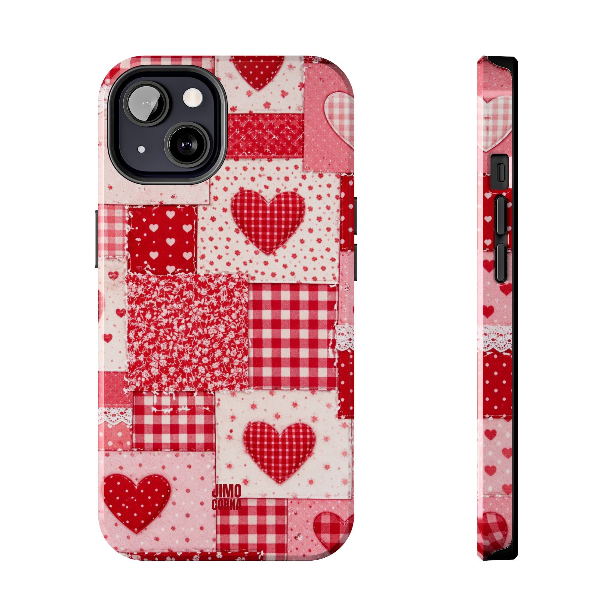 Patchwork Heart iPhone Case