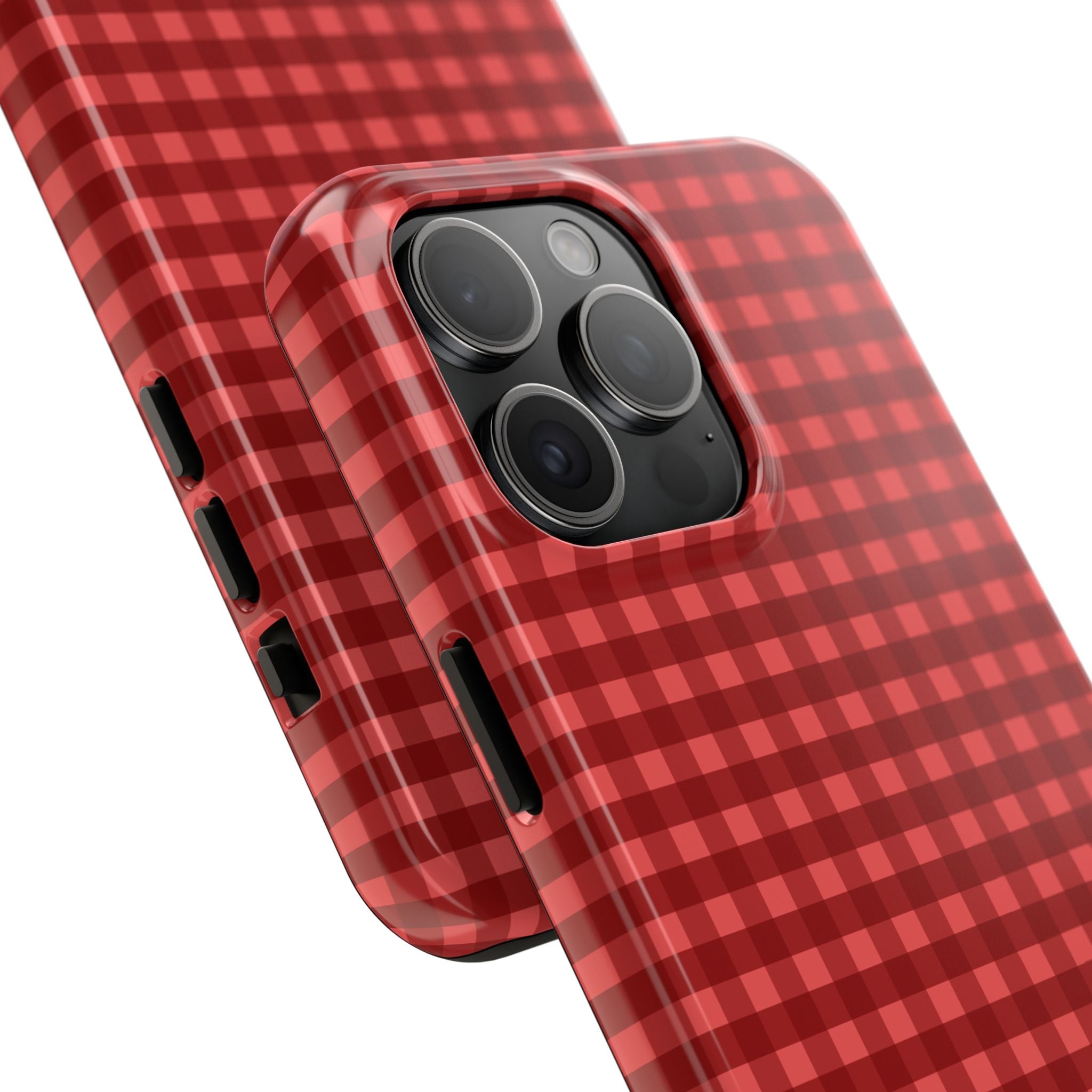 Farm Gingham iPhone Case | Red