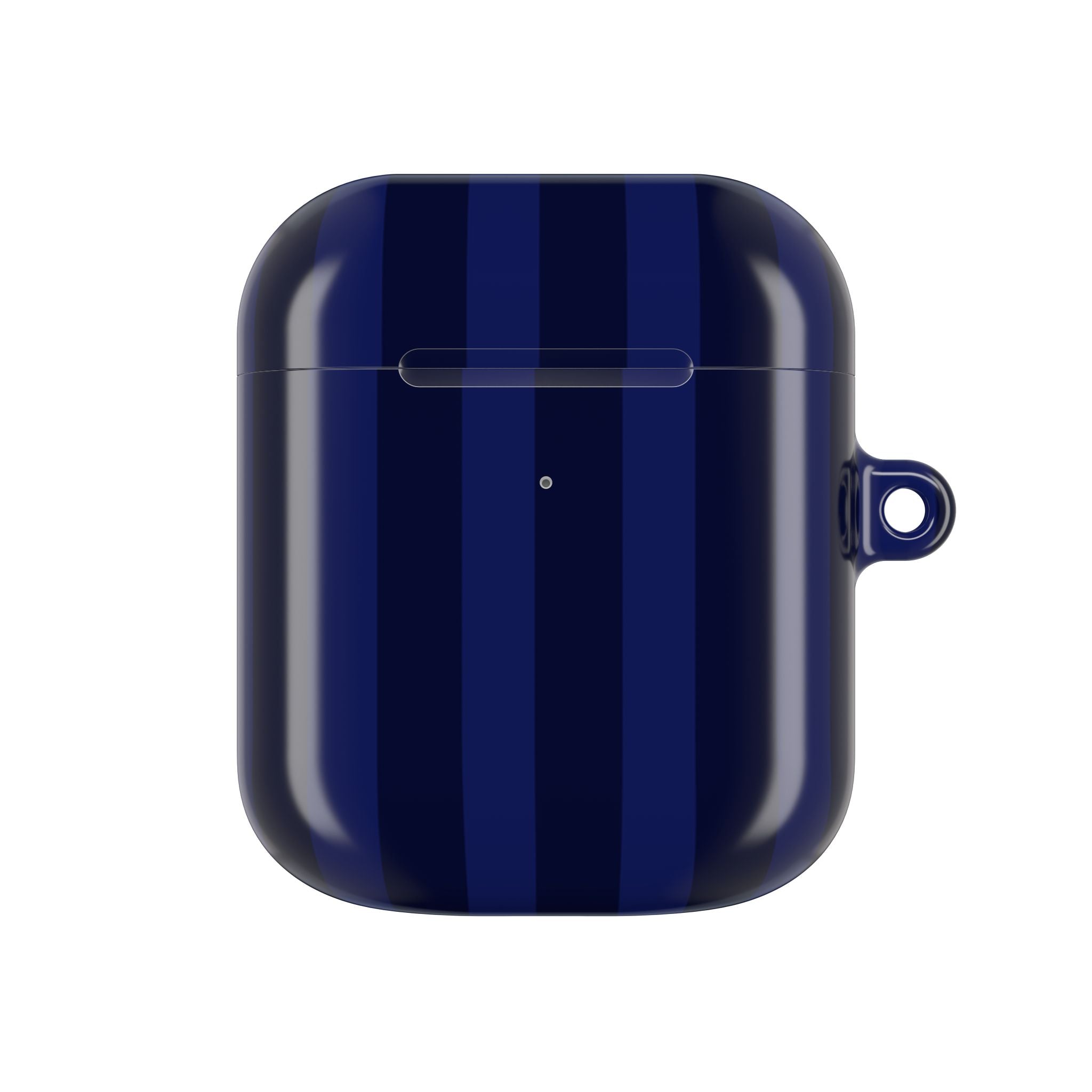 Bold Stripes AirPods Case | Navy Blue
