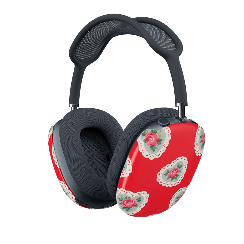 Rosey Lace AirPods Max Covers