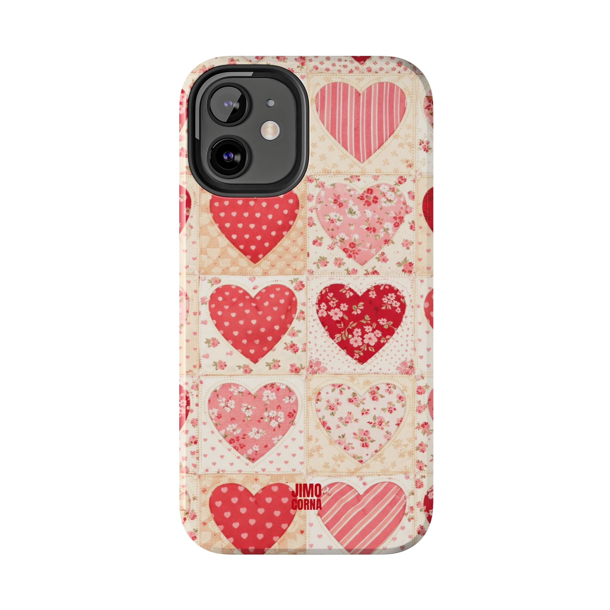 Sweetheart Patchwork iPhone Case