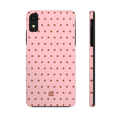 Polka Dot | Pink and Brown