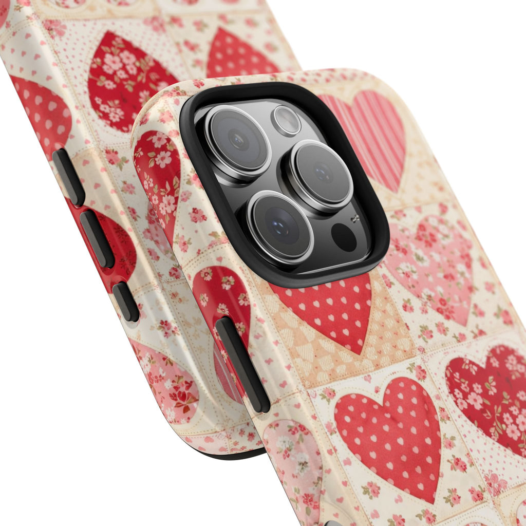 Sweetheart Patchwork iPhone Case