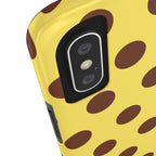 Big Polka Dot | Yellow and Brown
