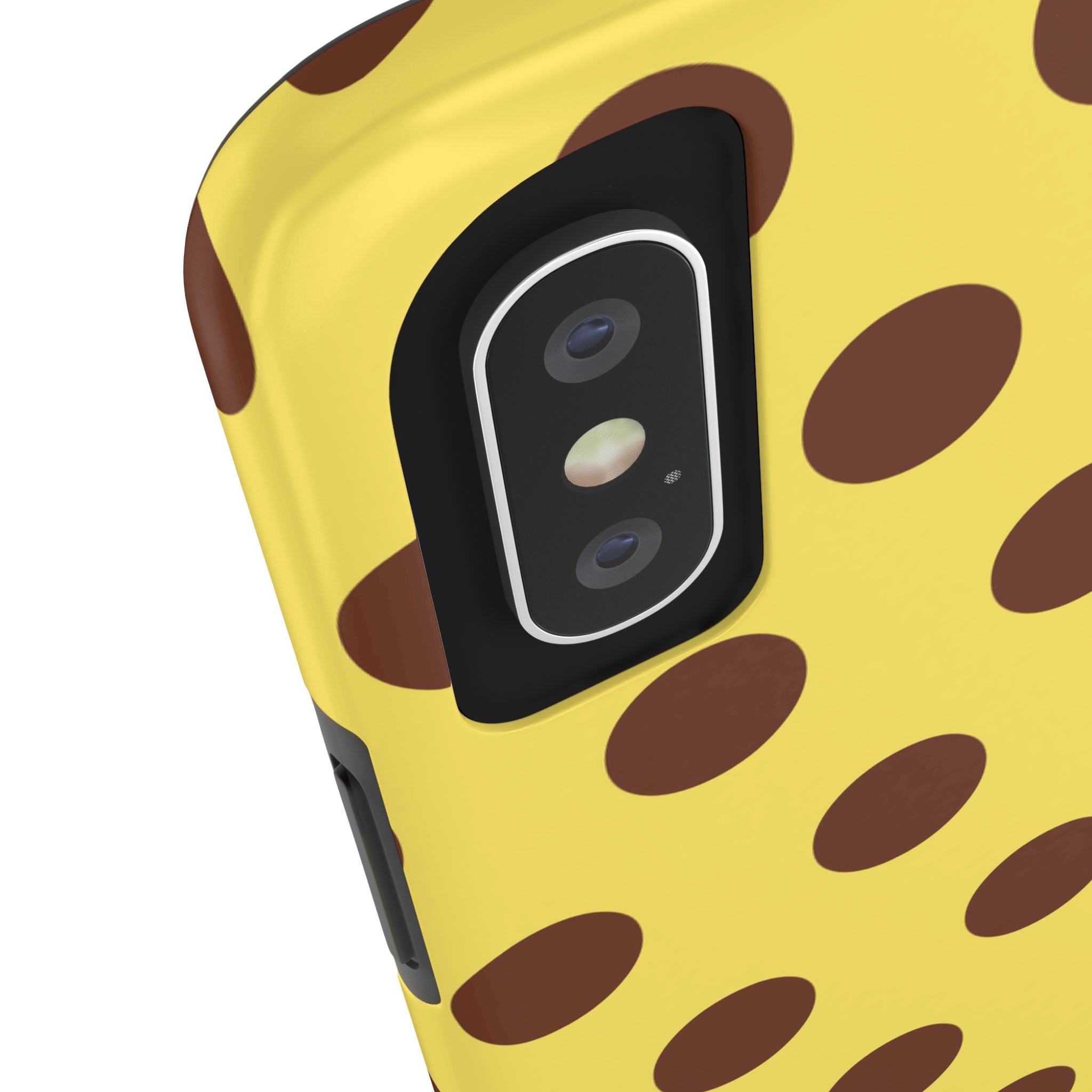 Big Polka Dot | Yellow and Brown