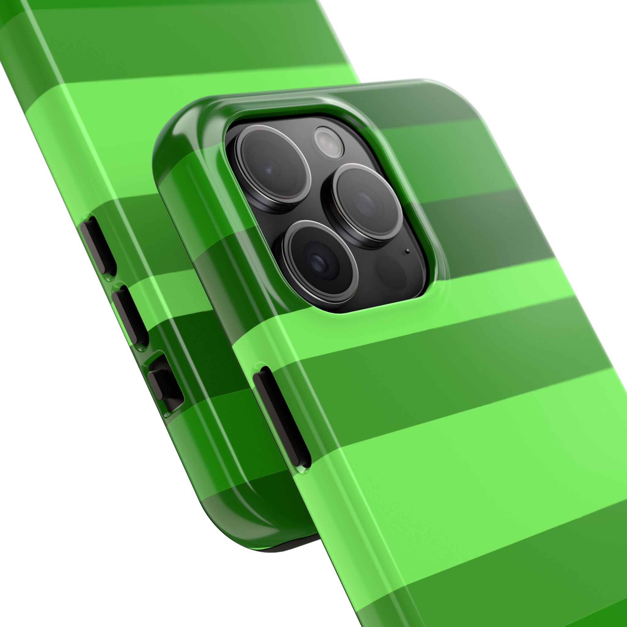 Matcha Stripe iPhone Case