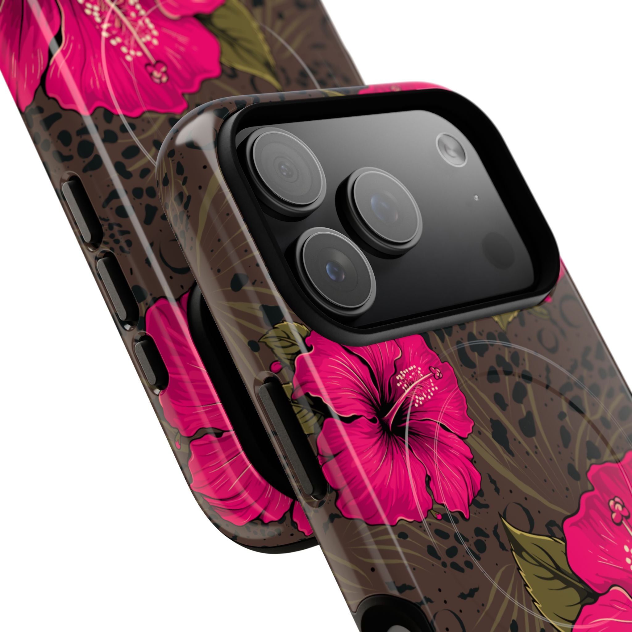 Hot Pink Feisty Leopard