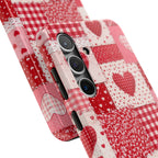 Patchwork Heart Samsung Galaxy Case
