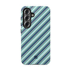 Angelina Stripes | Blue - Samsung Galaxy Case