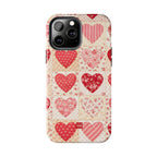 Sweetheart Patchwork iPhone Case