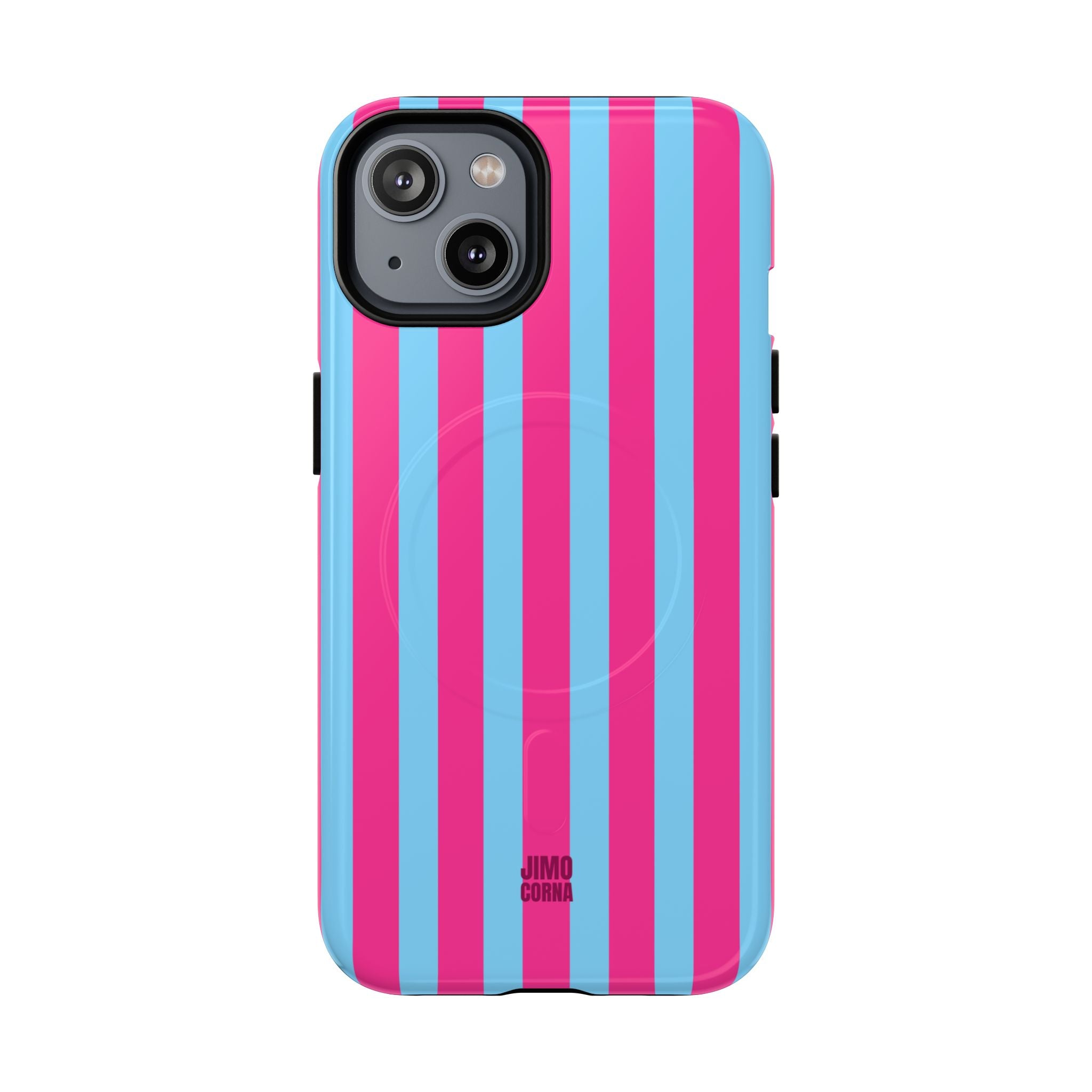 Bold Stripes MagSafe iPhone Case | Cotton Candy