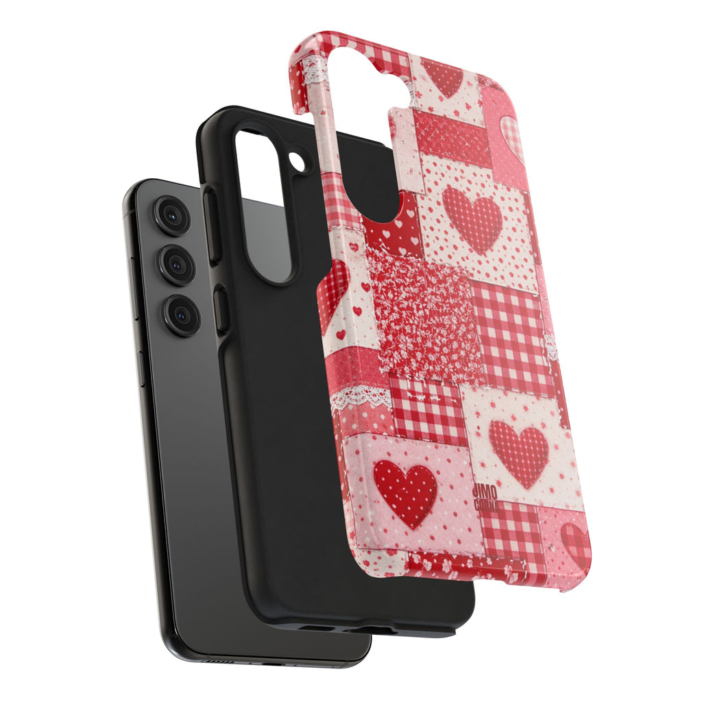 Patchwork Heart Samsung Galaxy Case