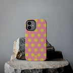 Big Polka Dot | Pink and Yellow