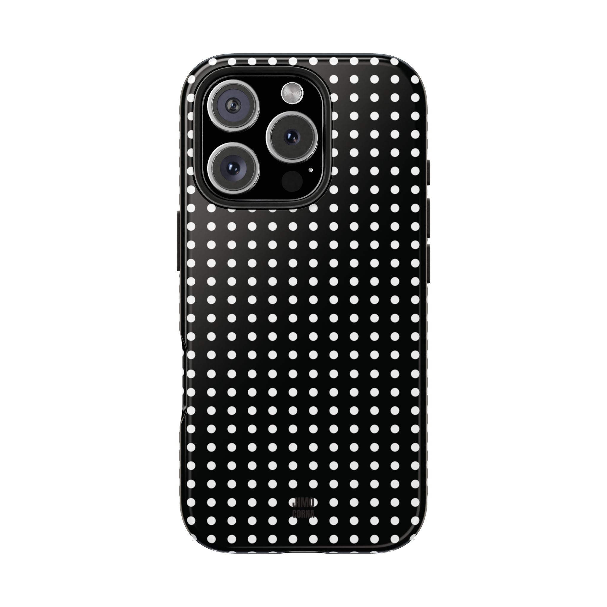 Black Polka Dot