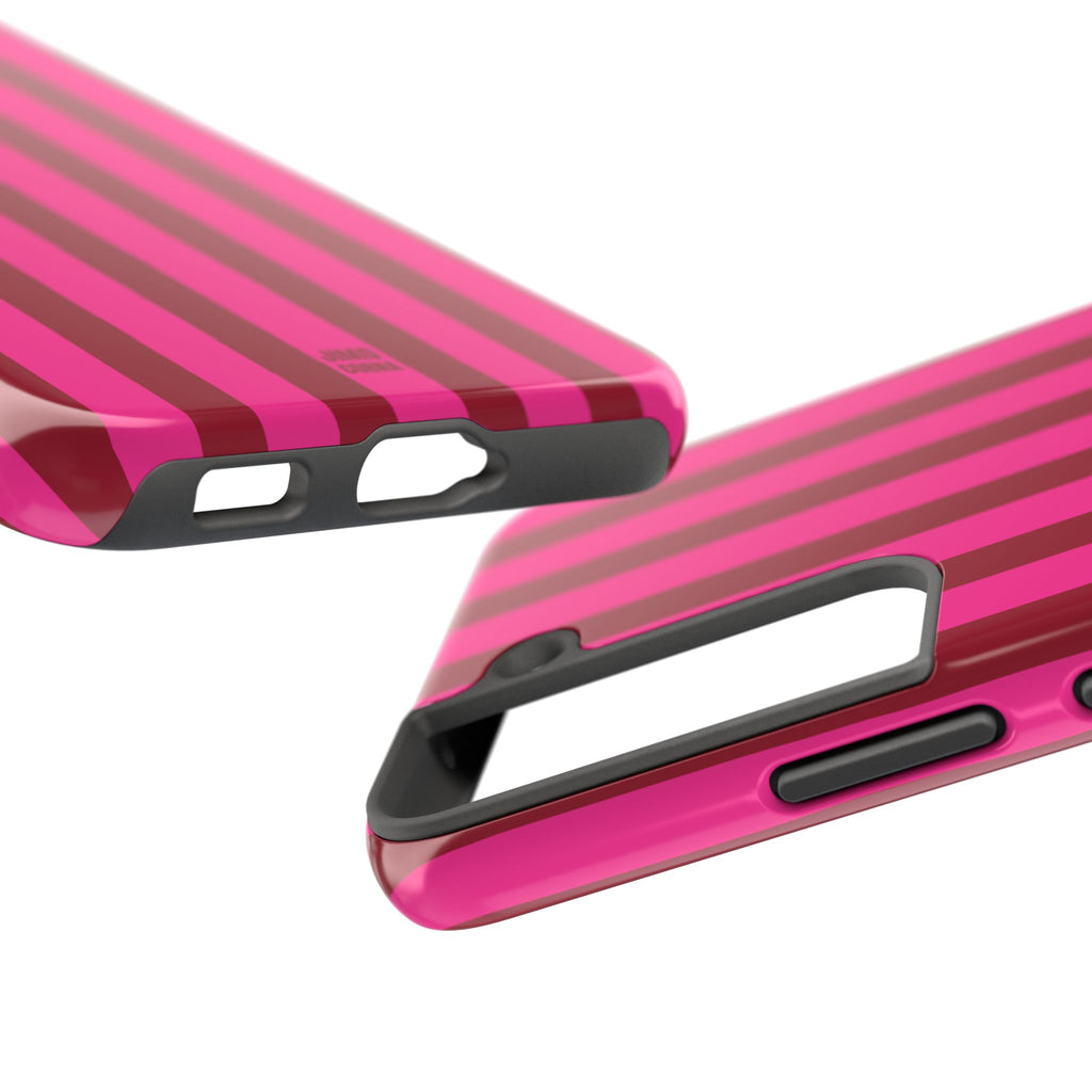 Bold Stripes Samsung Galaxy Case | Strawberry Burst