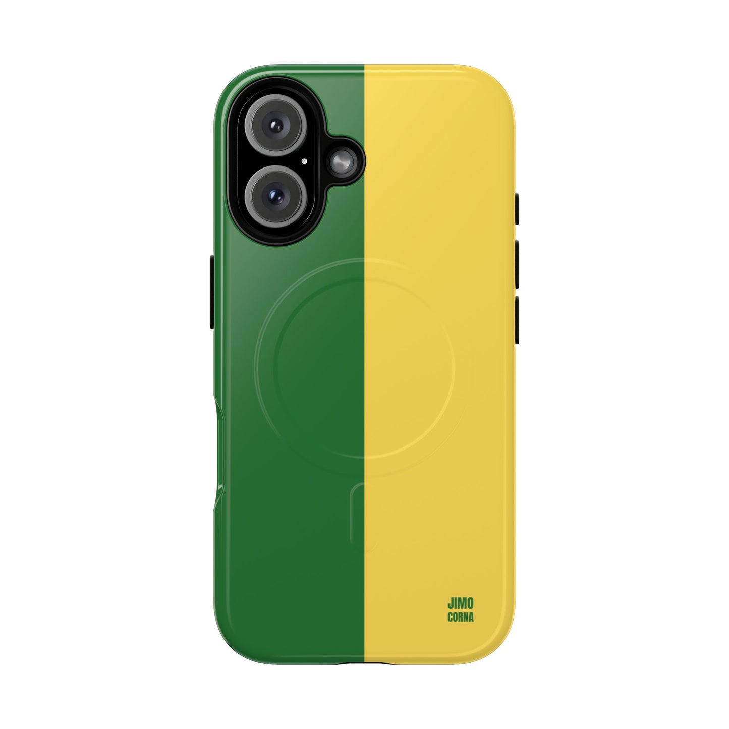 Green and Yellow Color Block