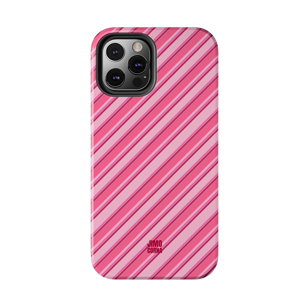 Angelina Stripes | Hot Pink - iPhone Case