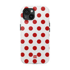 Big Polka Dot | White and Red