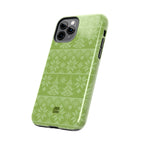 Holiday Knit | Green iPhone Case