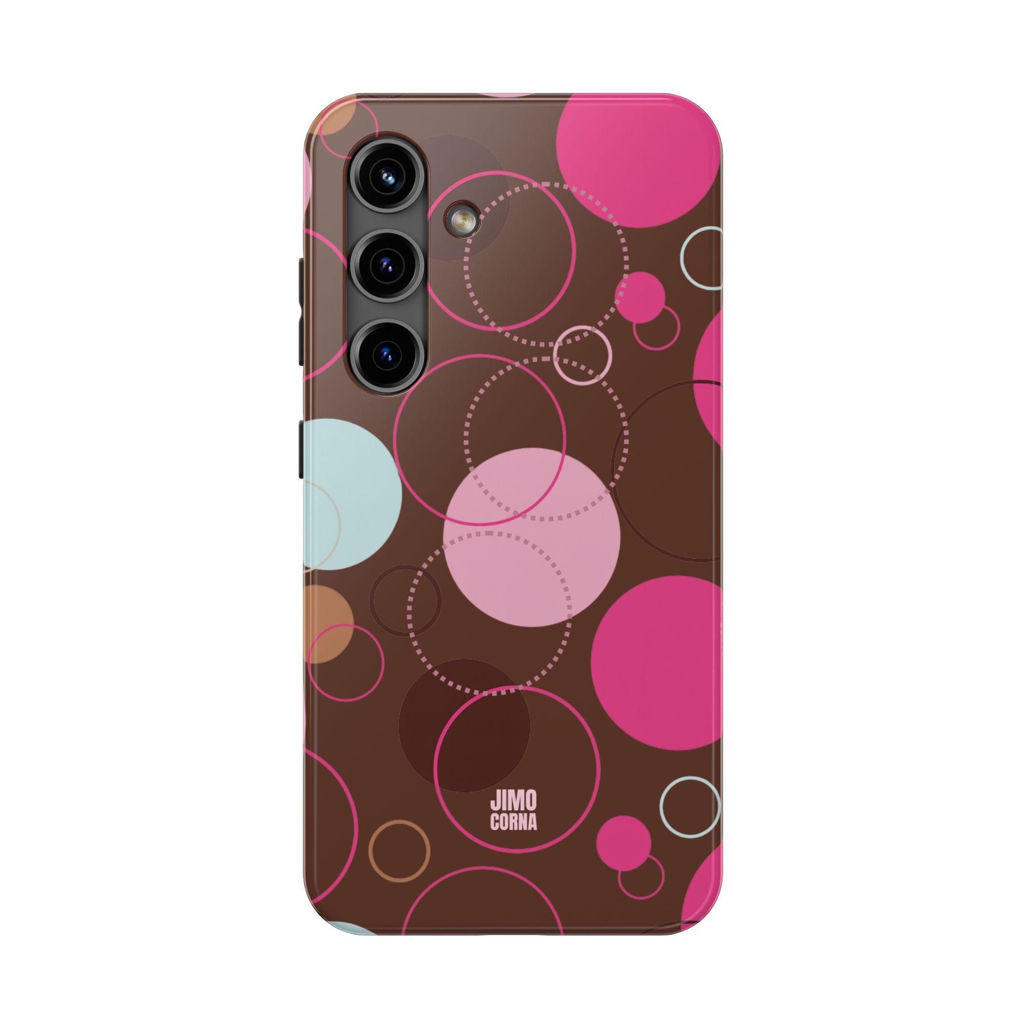 Spiral Pop iPhone Case | Brown