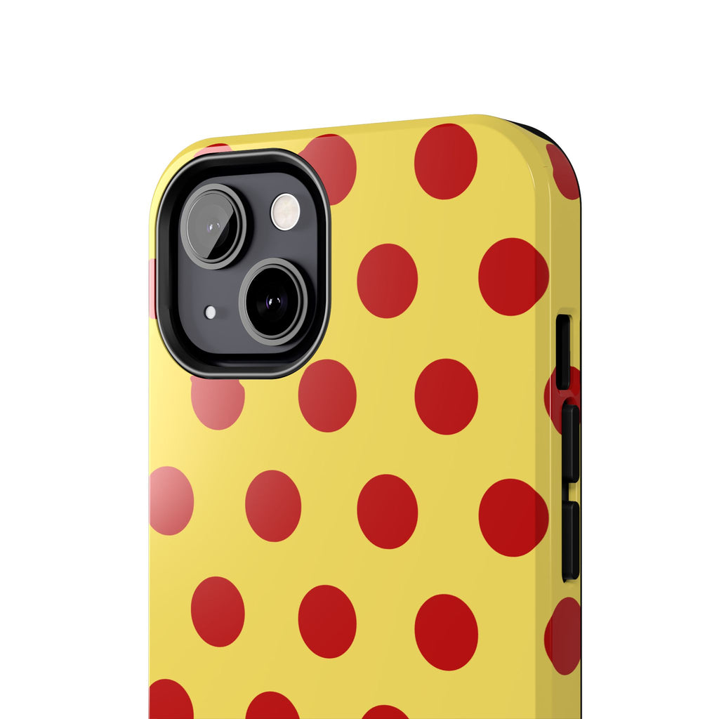 Big Polka Dot | Yellow and Red