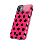 Big Polka Dot | Hot Pink and Black