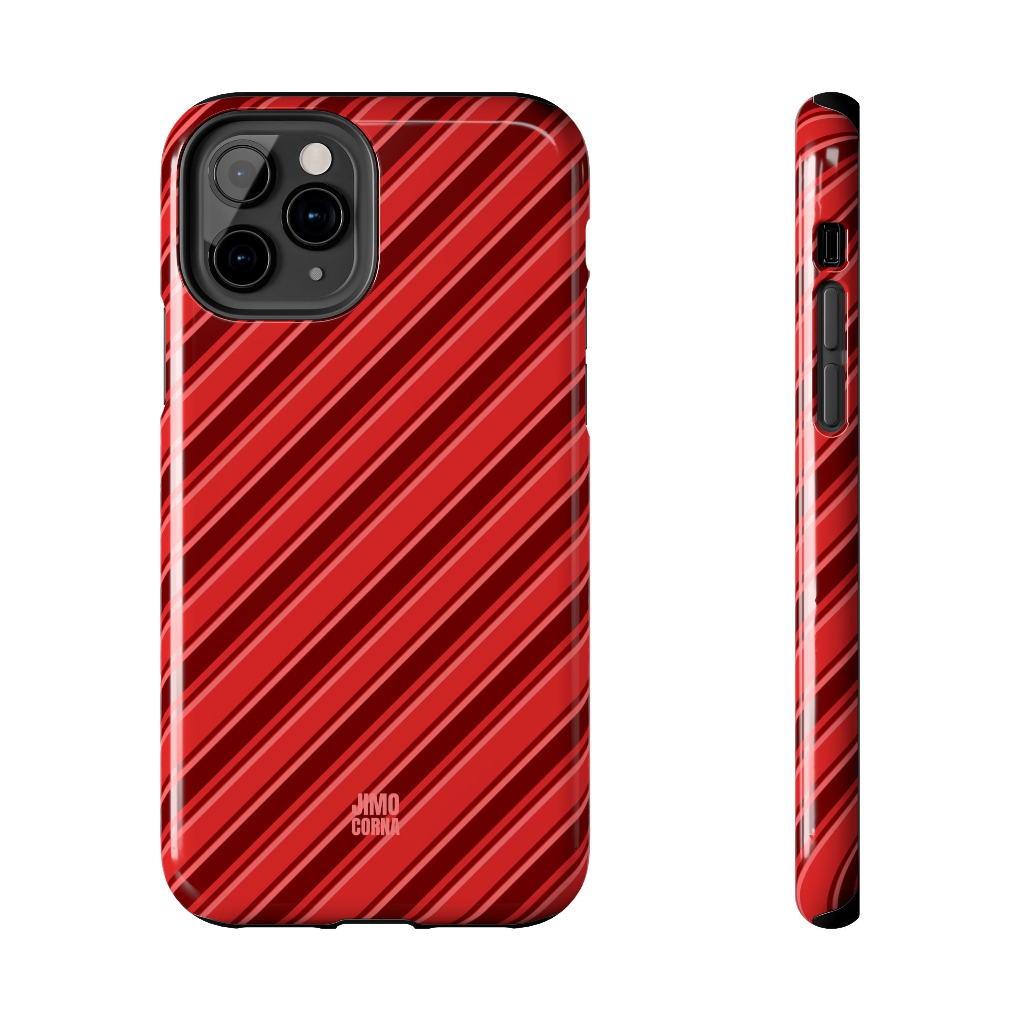 Angelina Stripes | Cherry - iPhone Case