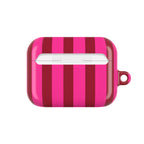 Bold Stripes AirPods Case | Strawberry Burst