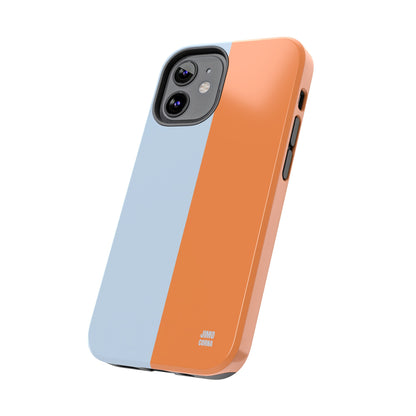 Orange and Blue Color Block