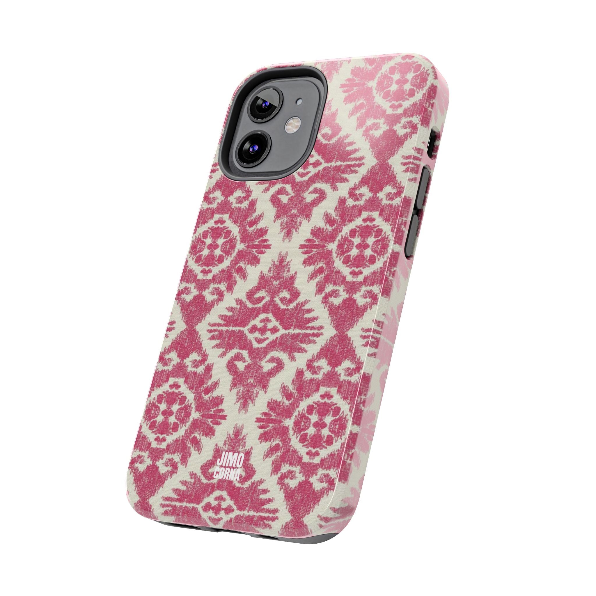 Damask iPhone Case | Pink
